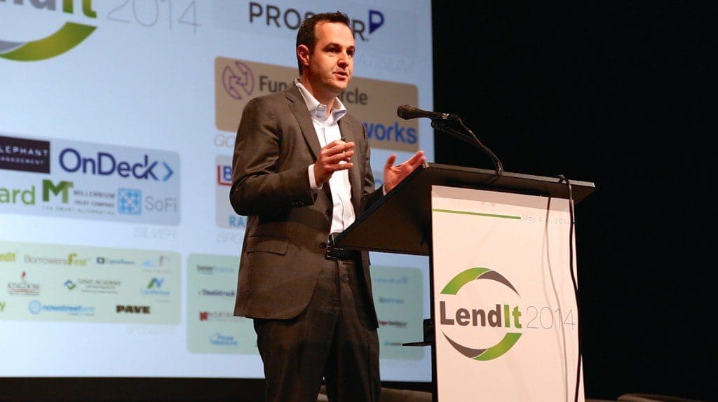 Renaud Laplanche CEO of Lending Club Keynote LendIt 2014