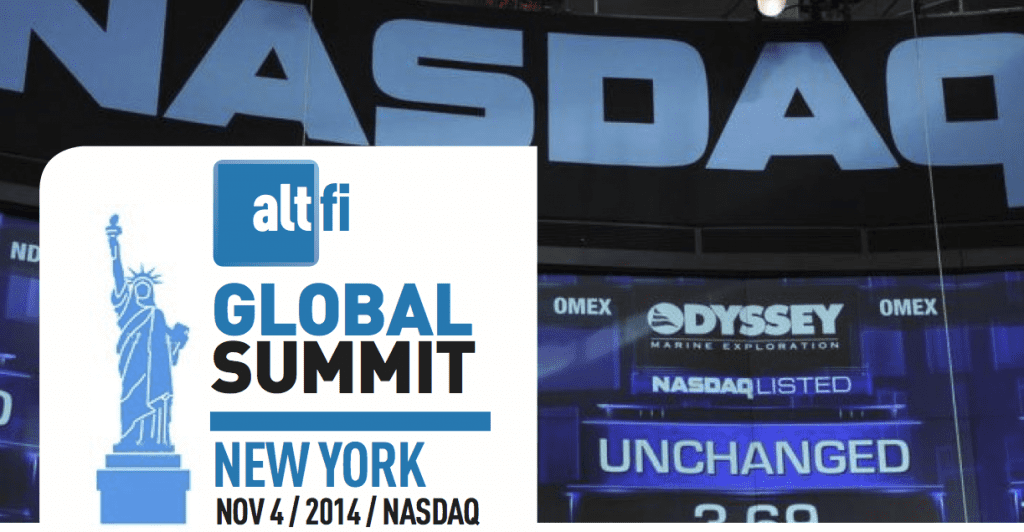 The AltFi Global Summit 2014 New York City