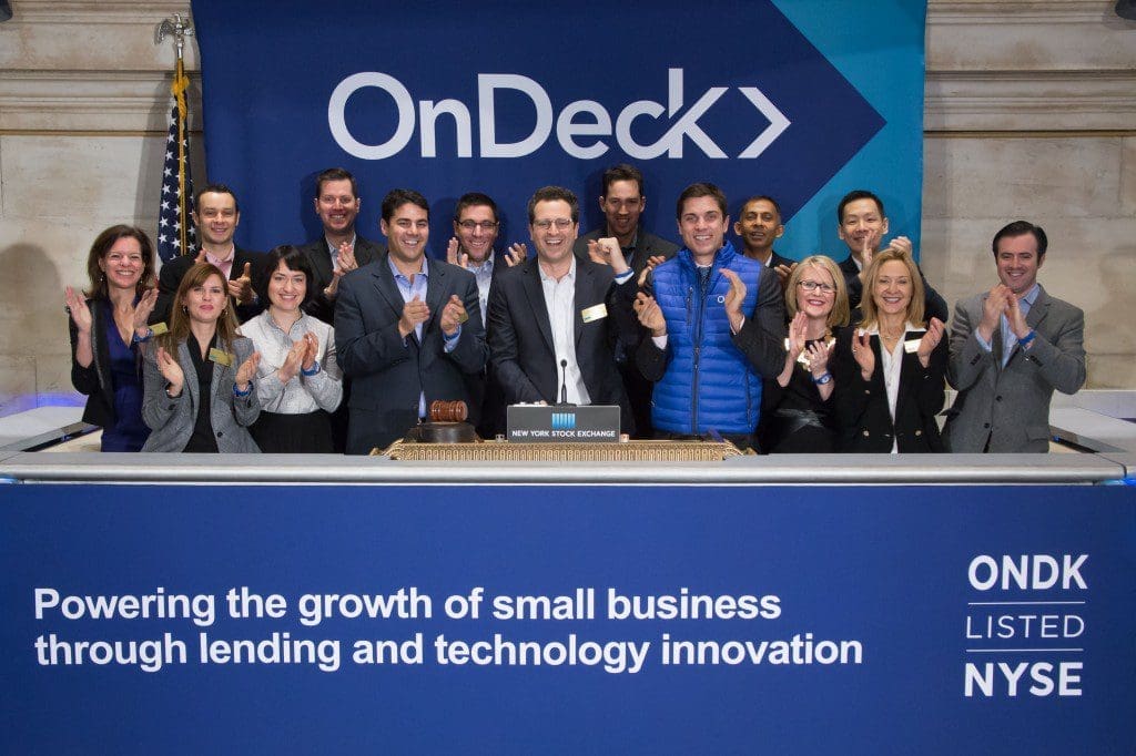 OnDeck Capital IPO at the NYSE