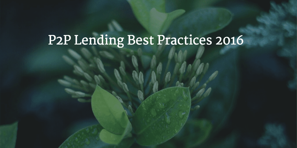 P2P Lending Best Practices