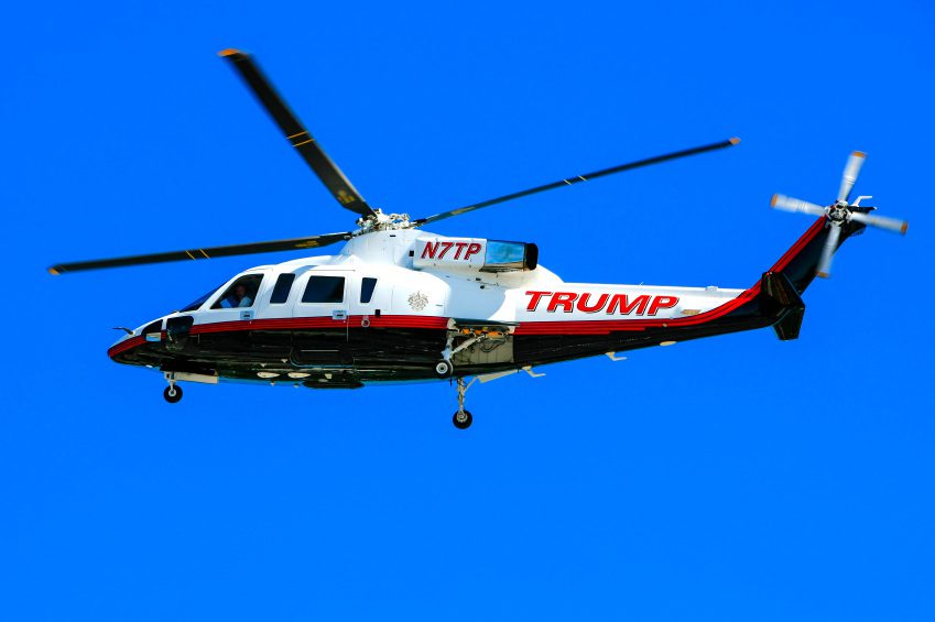 Donald Trump Helicopter