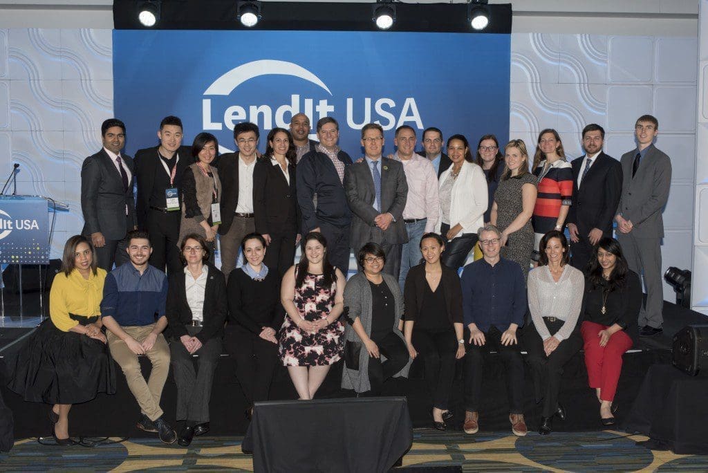 The entire LendIt team after the completion of LendIt USA 2016