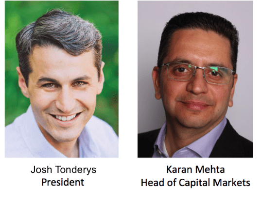 Josh Tonderys and Karan Mehta of Marlette Funding