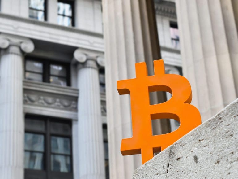 Bitcoin visits a New York City courthouse.