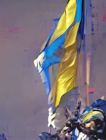 NFT of Ukraine flag