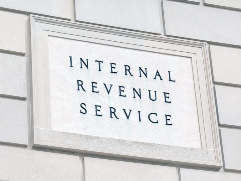 IRS building plate